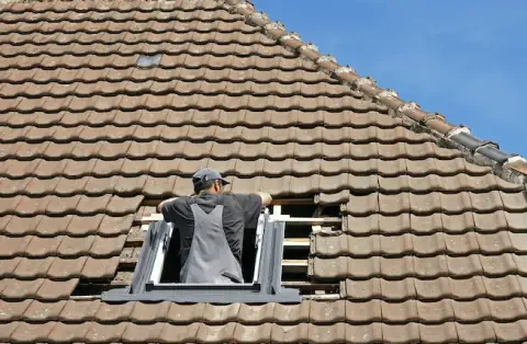 Pose de velux - Épieds